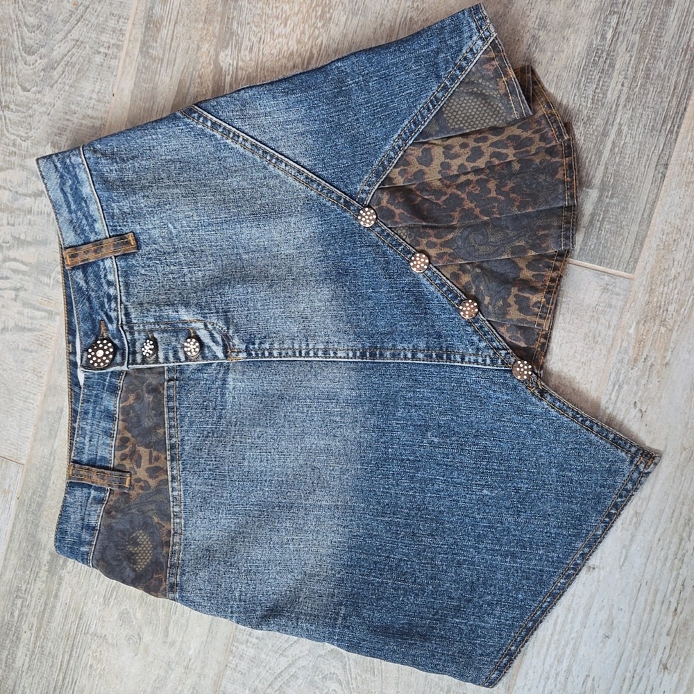 Iceberg Denim Skirt